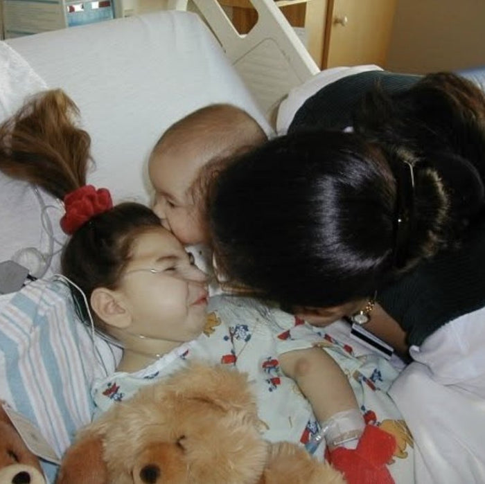 Anna and Arianna (6 mo.), with Alexis