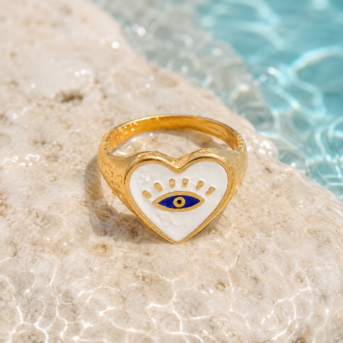 Sabrina Heart Ring