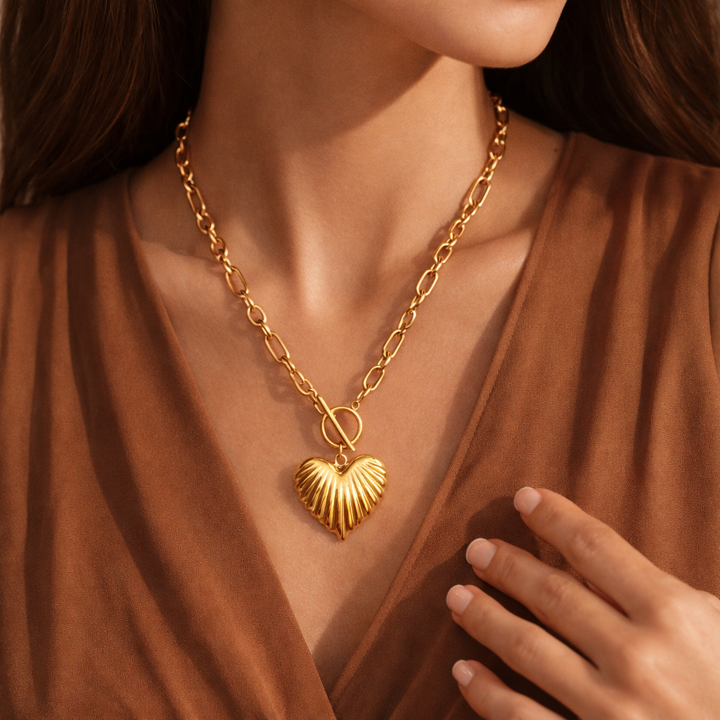 Marina Heart Necklace